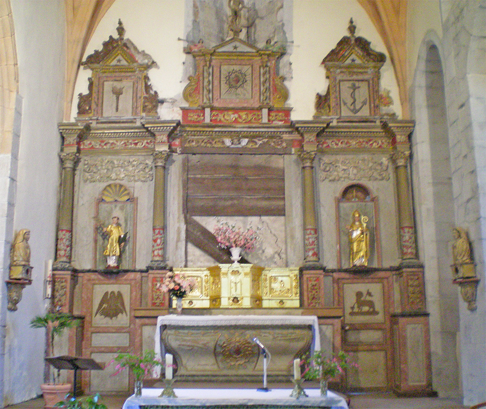 Retable et tabernacle du maître-autel